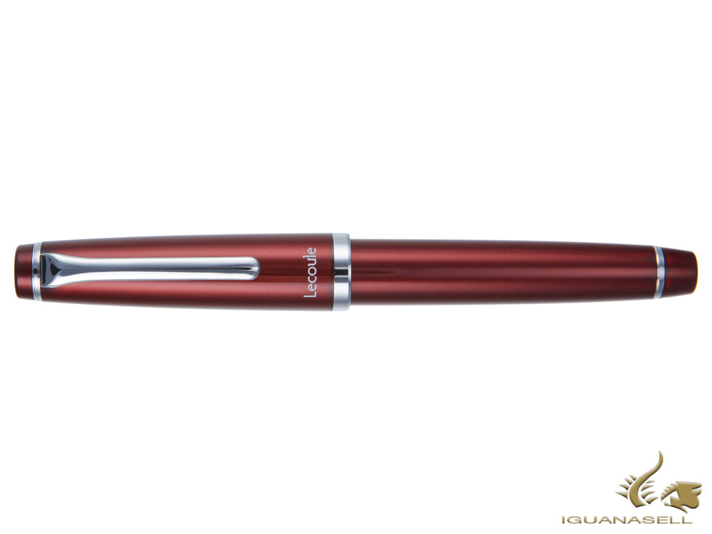 Stylo Plume Sailor Lecoule Power Stone Color, Résine Acrilique, Grenat