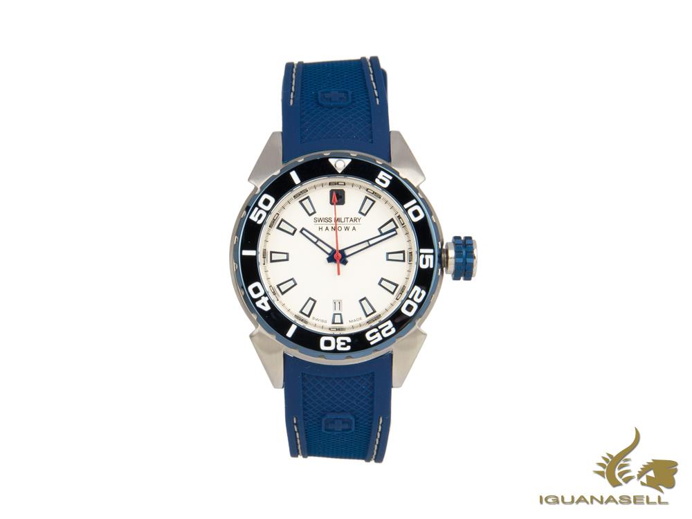 Montre à Quartz Swiss Military Hanowa Scuba Diver Lady, Blanc, 6-6323.04.001