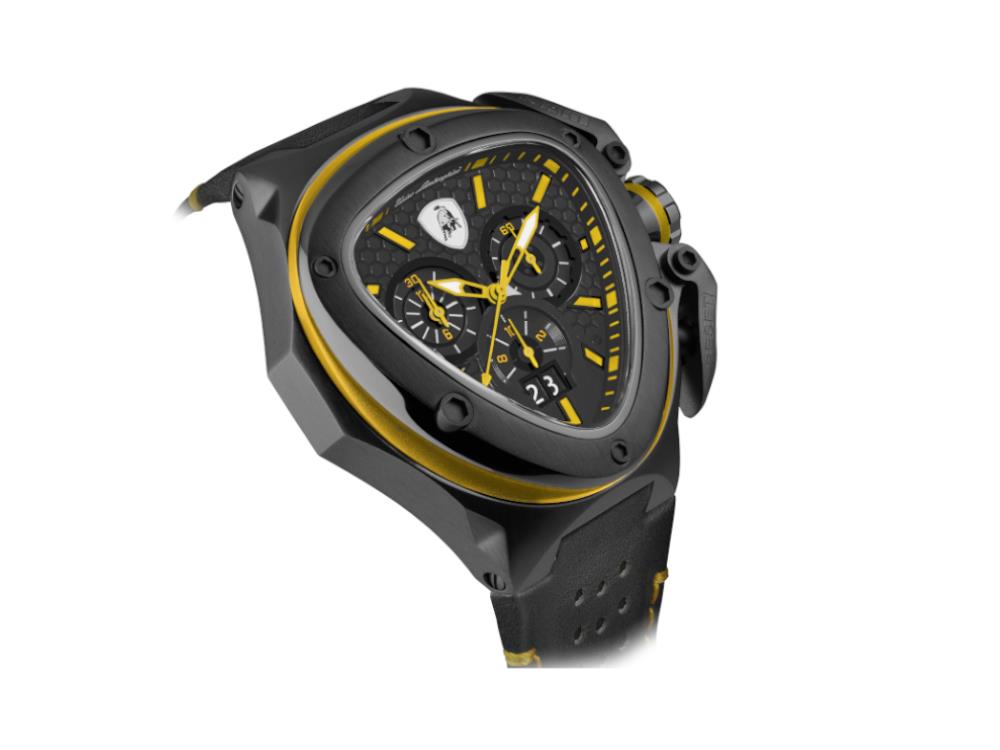 Montre à Quartz Tonino Lamborghini Spyder X Yellow, 53 mm, Chronographe, T9XE