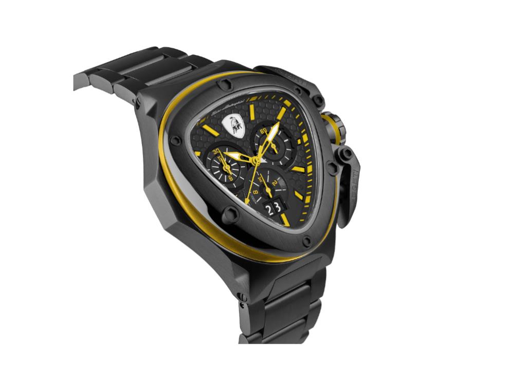 Montre à Quartz Tonino Lamborghini Spyder X Yellow, 53 mm, Chronographe, T9XE-B