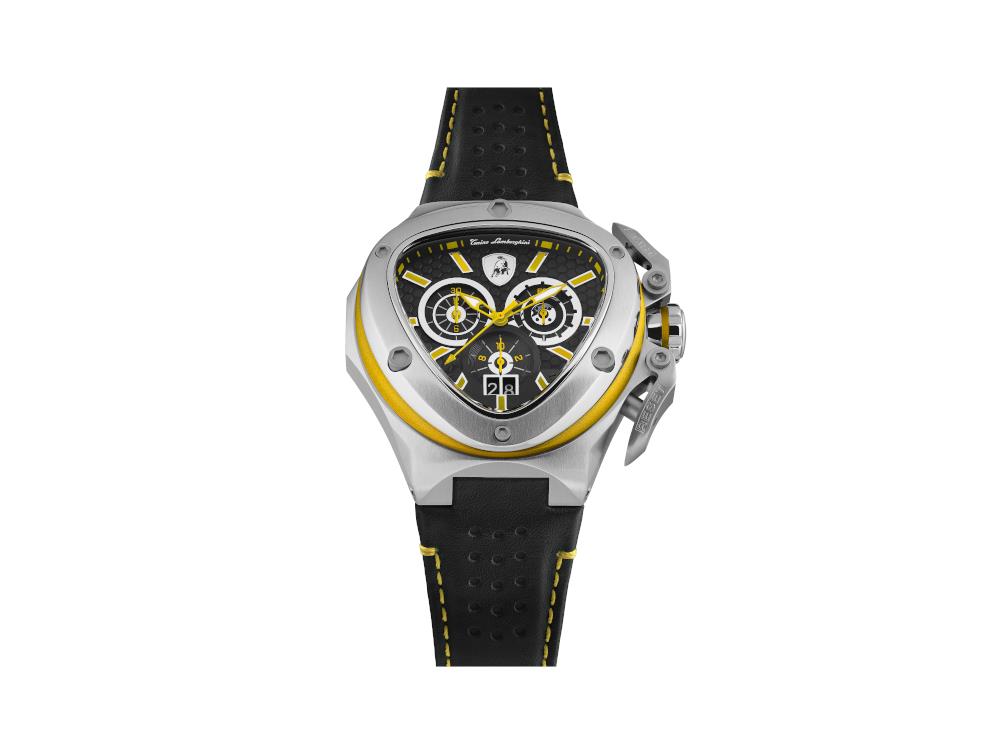 Montre à Quartz Tonino Lamborghini Spyder X Yellow SS, 53 mm, Chrono, T9XE-SS
