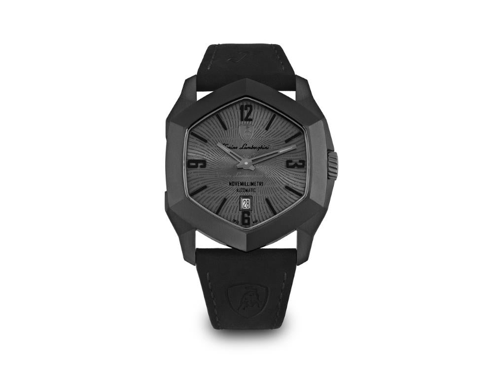 Montre Automatique Lamborghini Novemillimetri Gris, Titane, 43 mm, TLF-T08-1