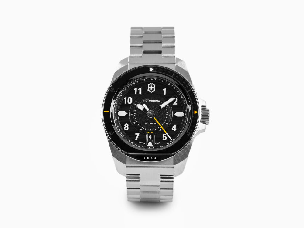 Montre Automatique Victorinox Journey 1884, Noir, 43 mm, 20 atm, V241981