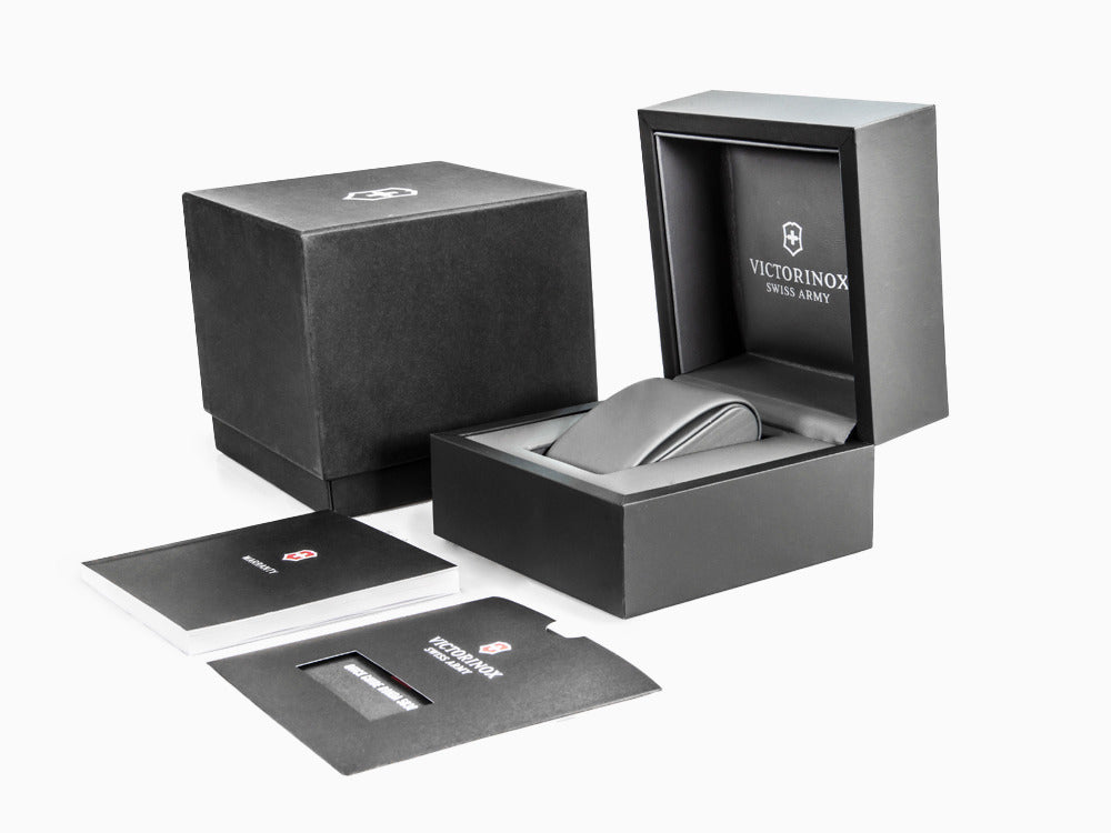 Montre Automatique Victorinox Journey 1884, Noir, 43 mm, 20 atm, V241981