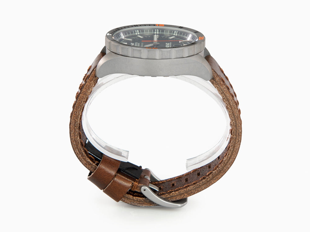 Montre Automatique Vostok Europe Almaz, Titane, Gris, 47 mm, NH35A-320H263