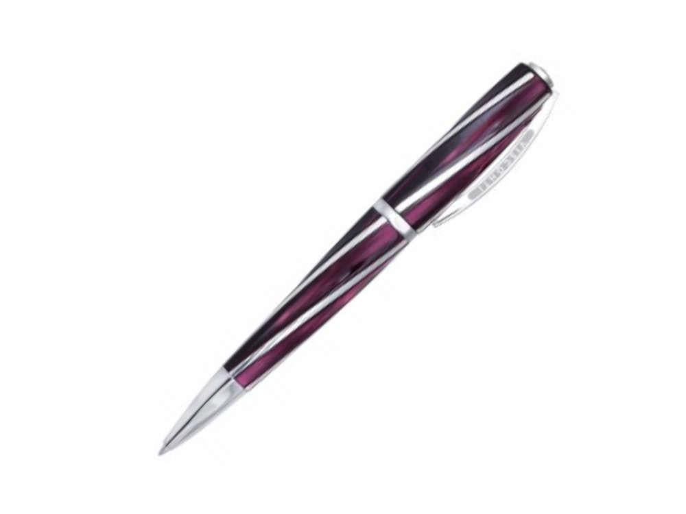 Stylo bille Visconti Divina Elegance Bordeaux, Résine Acrilique, KP18-08-BP