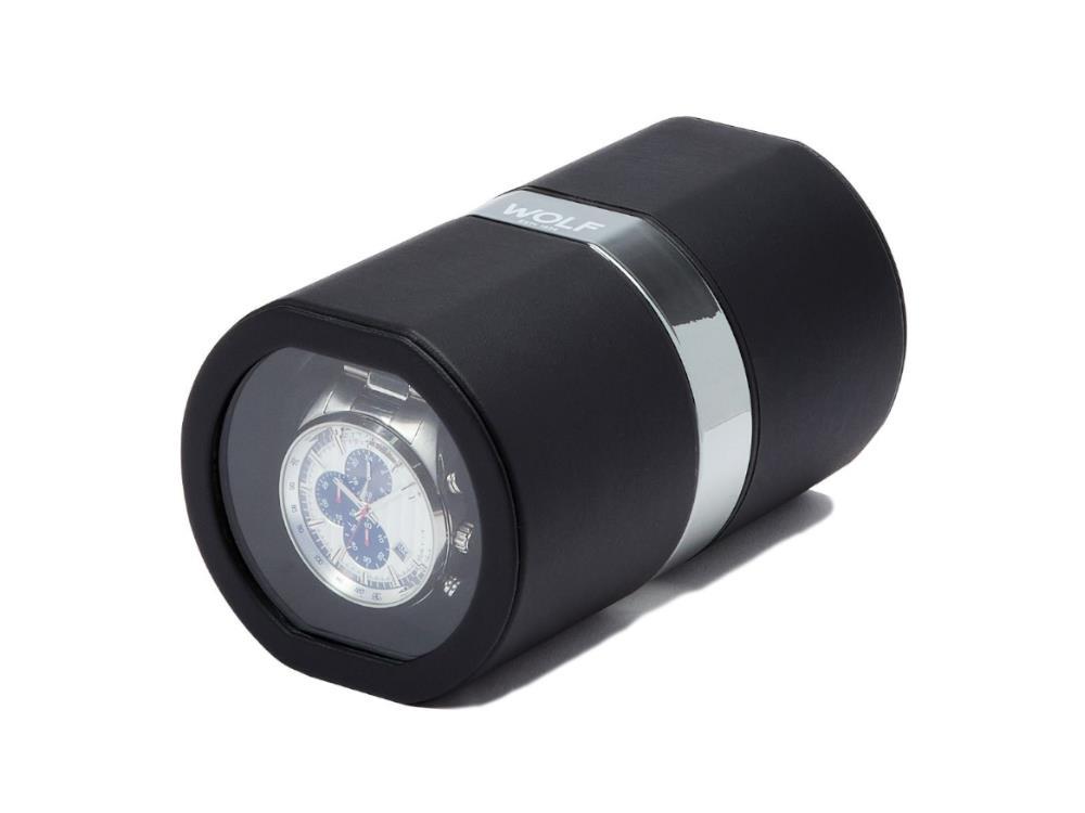 Remontoir WOLF The Rocket, 1 Montre, Noir, 543210