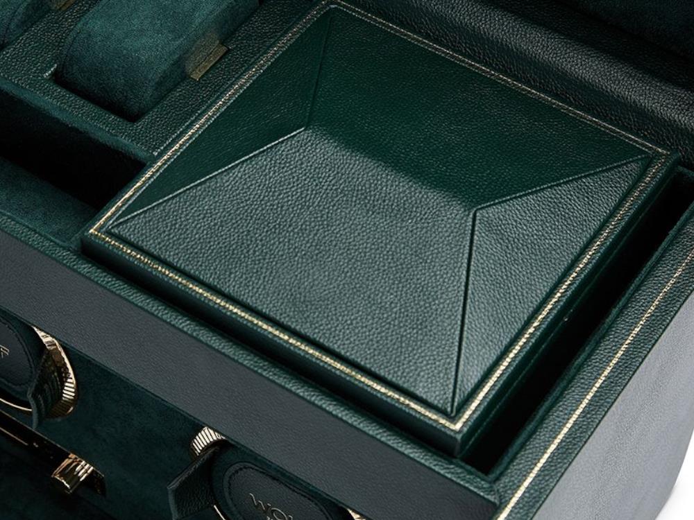 Remontoir WOLF British Racing 2 Montres, Vert, 792241