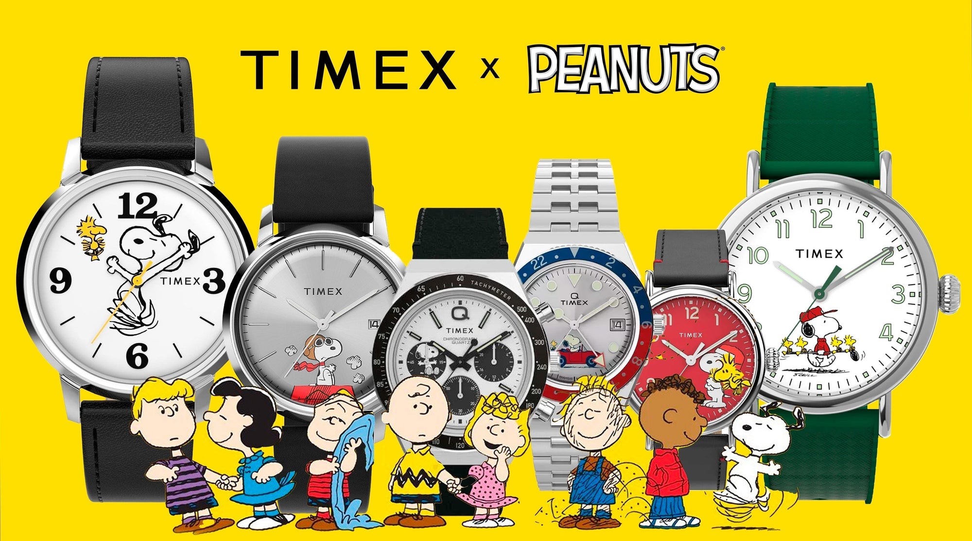 Timex x Peanuts: les montres qui ont conquis le cœur du monde