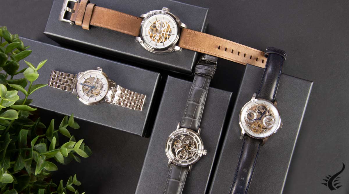 Montres Skeleton Ingersoll et Raymond Weil