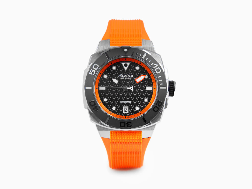 Montre Automatique Alpina Seastrong Diver Extreme, Orange, 39 mm, AL-525BO3VE6