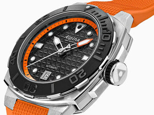 Montre Automatique Alpina Seastrong Diver Extreme, Orange, 39 mm, AL-525BO3VE6