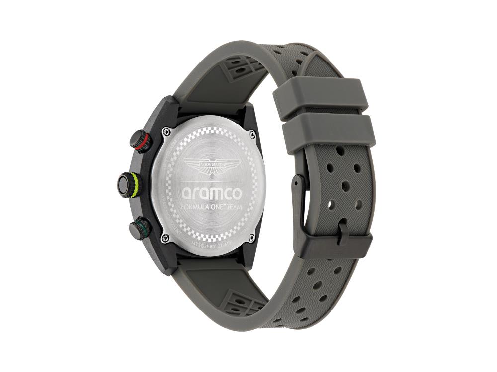 Montre à Quartz Aston Martin F1 Team DWF, Noir, 40 mm, Chronographe, MTFD2F602