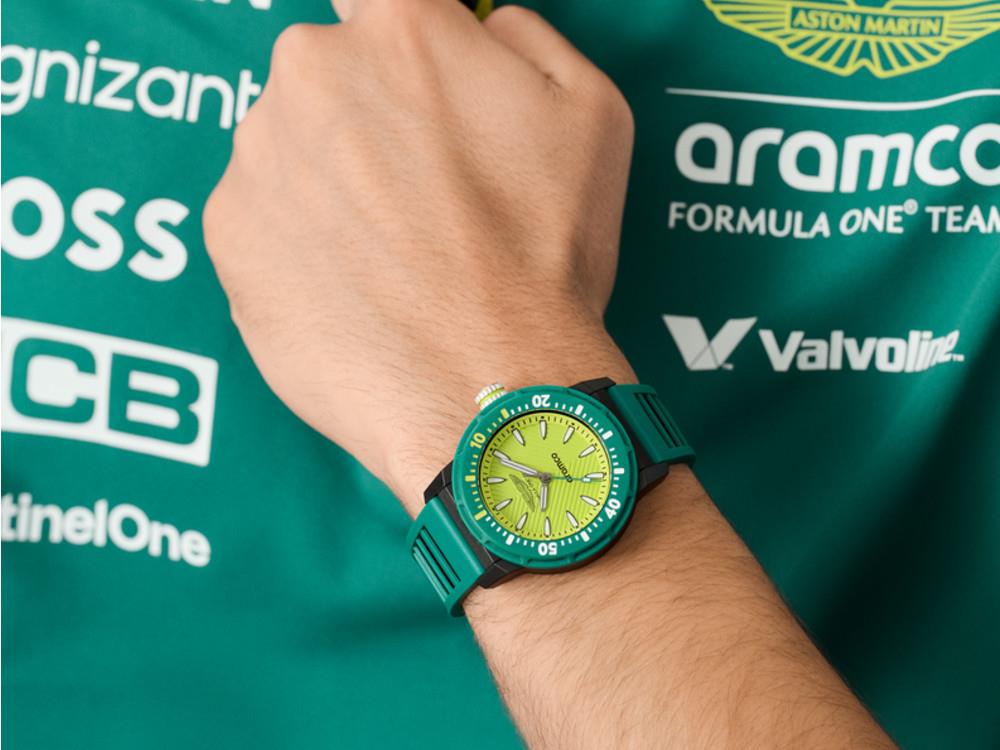 Montre à Quartz Aston Martin PDK-F1 Team, Vert, 40 mm, MTFK1F501