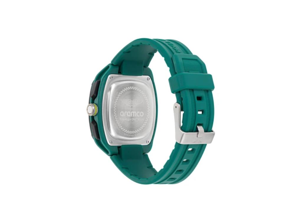 Montre à Quartz Aston Martin F1 Team, Vert, 44 mm, Chronographe, MTFO1F501