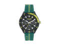 Montre à Quartz Aston Martin PIT W F1 Team,Noir, 46 mm, Chronographe, MTFP1F501