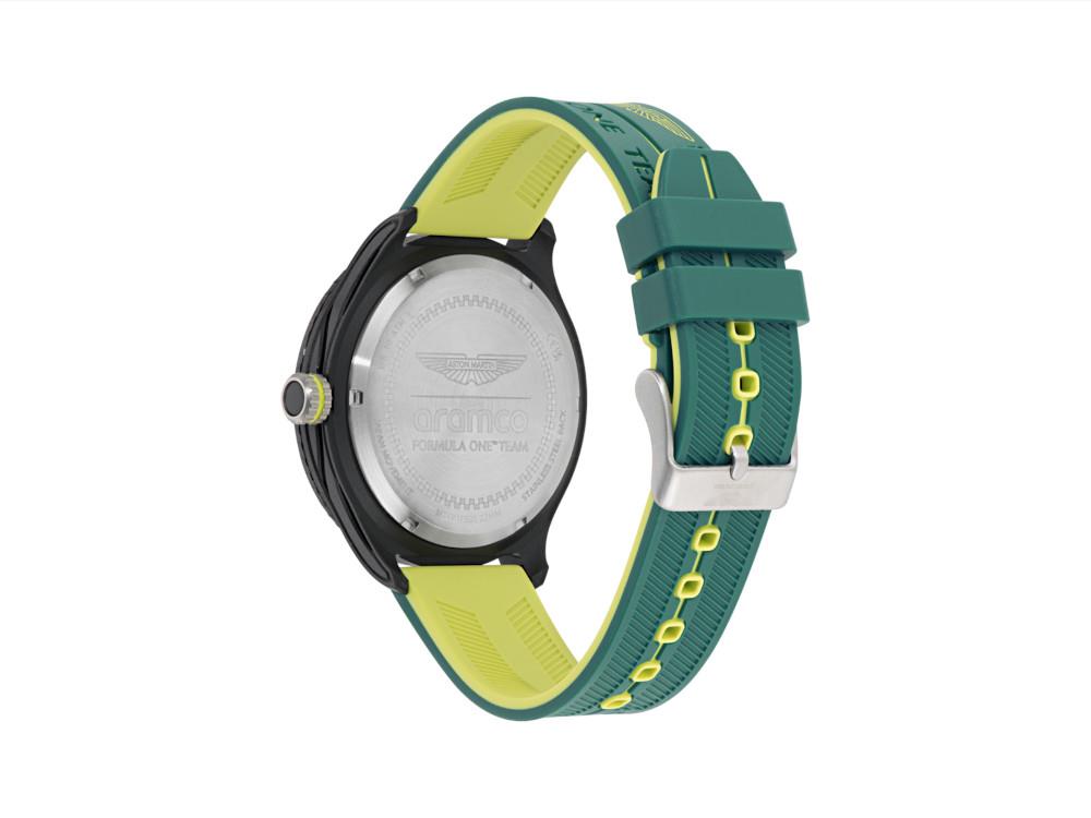 Montre à Quartz Aston Martin PIT W F1 Team,Noir, 46 mm, Chronographe, MTFP1F501