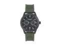 Montre à Quartz Aston Martin Icon HDL, Acier Recyclé, Noir, 42 mm, MTIH2S604