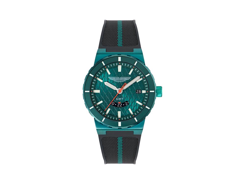 Montre Automatique Aston Martin Icon MNF GMT, Vert, 41 mm, MTIM1F605