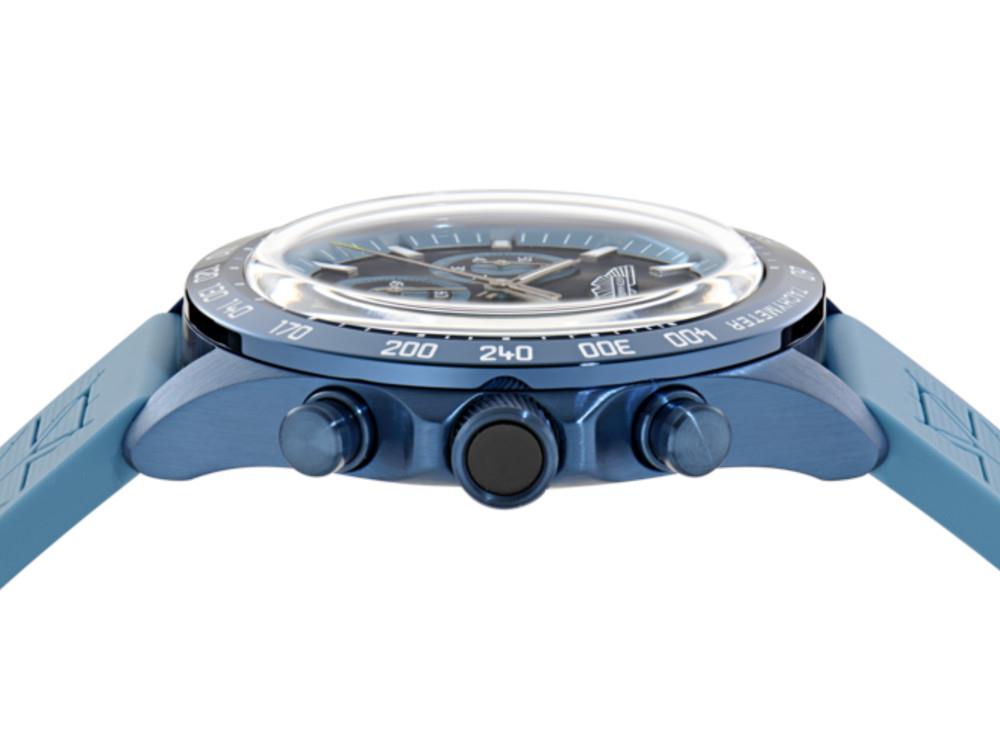 Montre à Quartz Aston Martin Icon SPT, Noir, 44 mm, Chronographe, MTIS2S604