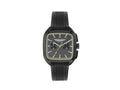 Montre à Quartz Aston Martin Icon ULT, Acier Recyclé, Noir, 40 mm, MTIU1S605