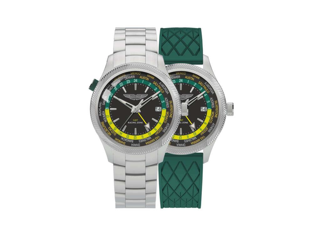 Montre à Quartz Aston Martin Icon GRZ, 41 mm, Chronographe, MTIZ1F503