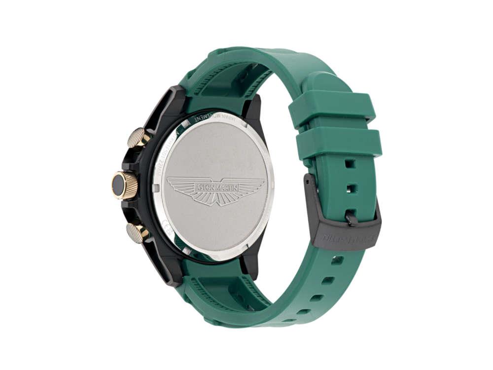 Montre à Quartz Aston Martin Thrill HLC, Noir, 44 mm, Chronographe, MTRH1F501