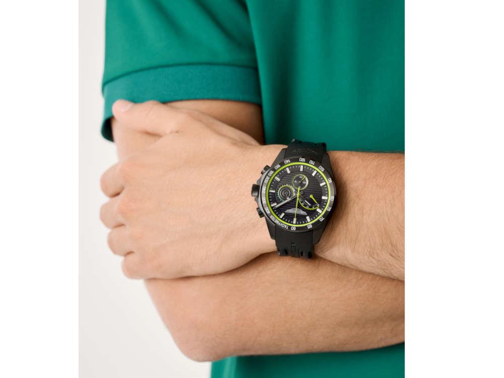 Montre à Quartz Aston Martin Thrill HLC, Noir, 44 mm, Chronographe, MTRH1F503