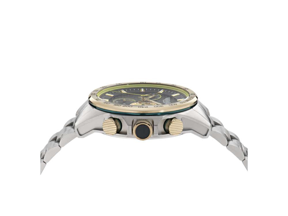 Montre à Quartz Aston Martin Thrill HLC, Bleu, 44 mm, Chronographe, MTRH1F505