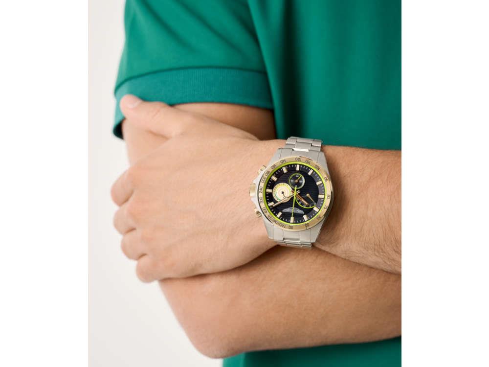 Montre à Quartz Aston Martin Thrill HLC, Bleu, 44 mm, Chronographe, MTRH1F505