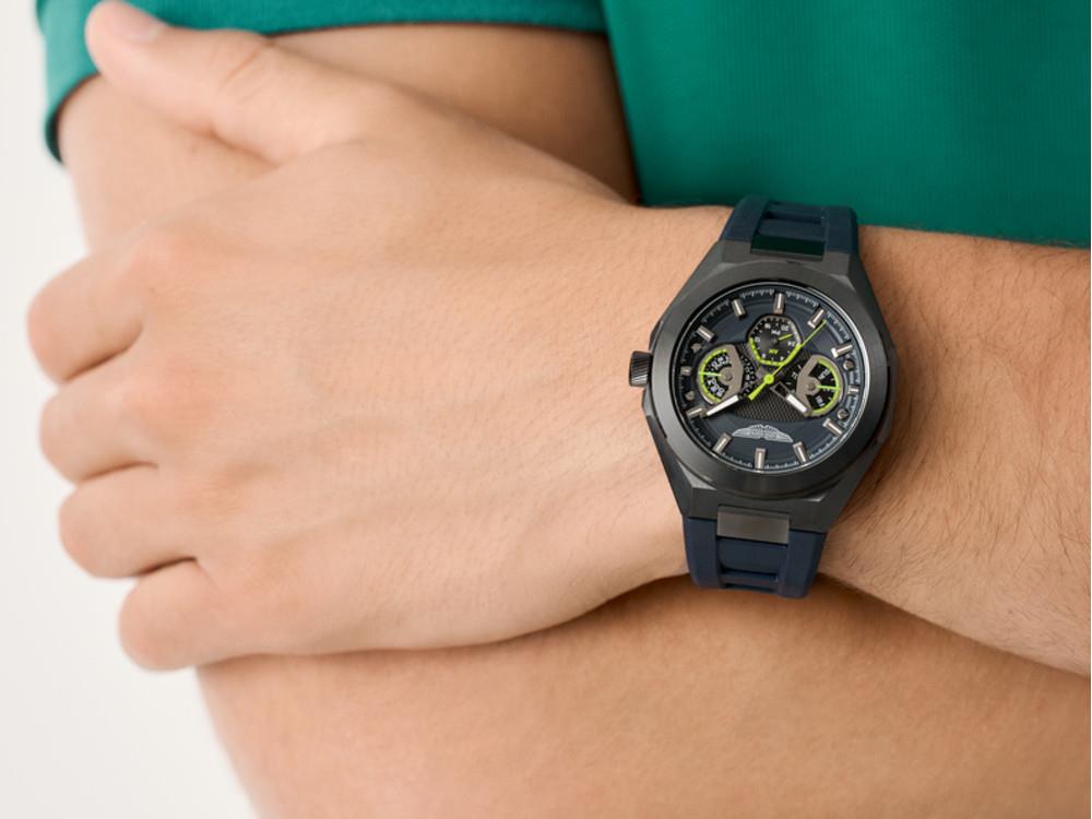 Montre à Quartz Aston Martin TKS Thrill, Bleu, 42 mm, MTRI1F501