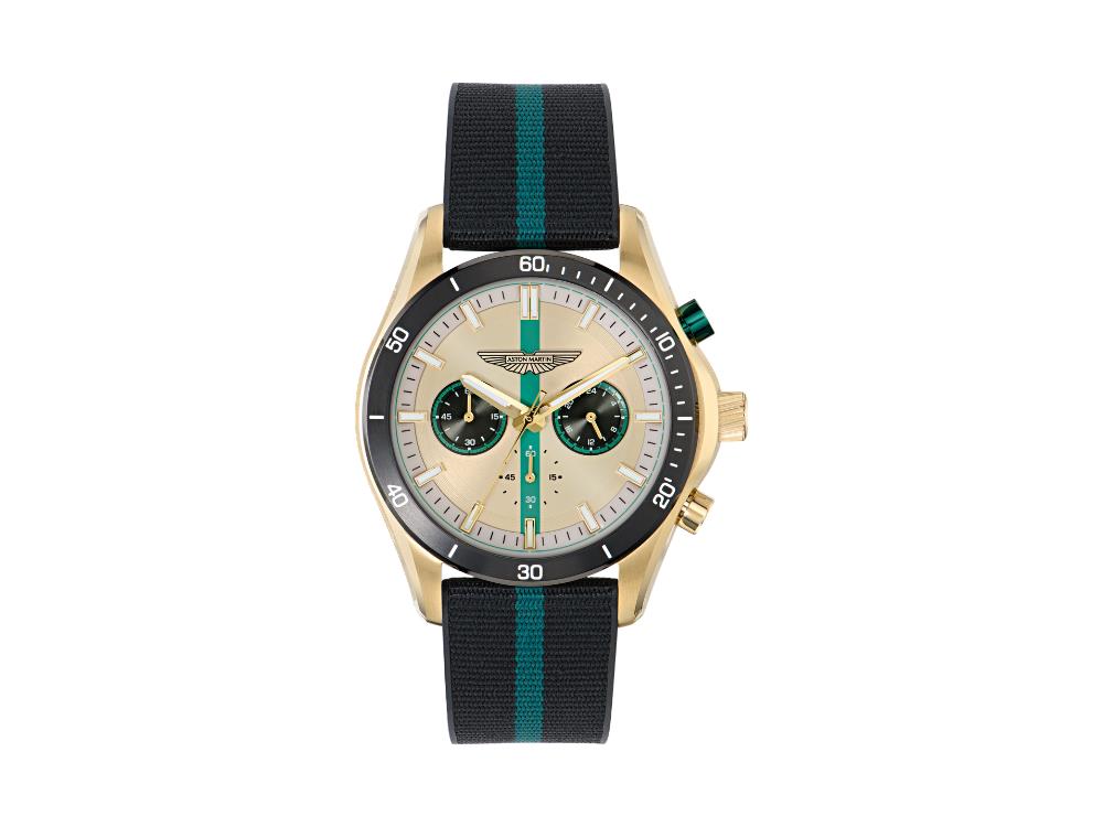 Montre à Quartz Aston Martin Thrill CLP, 45 mm, Chronographe, MTRL1F601