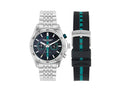 Montre à Quartz Aston Martin Thrill CLP, 45 mm, Chronographe, MTRL1F607-BOXSET