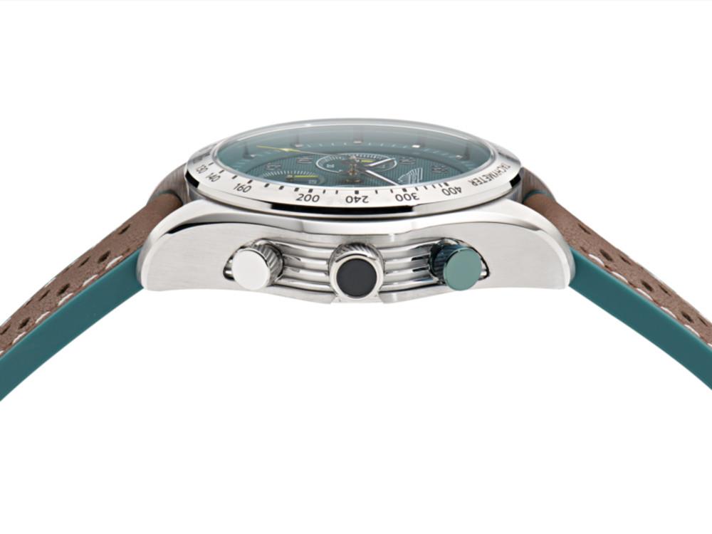Montre à Quartz Aston Martin  SGT Thrill, Vert, 42 mm, Chronographe, MTRS1F501