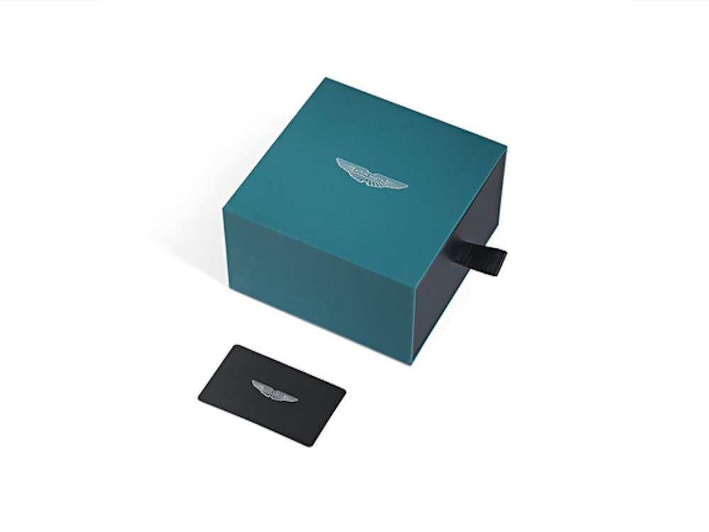 Montre à Quartz Aston Martin SGT Thrill, Noir, 42 mm, Chronographe, MTRS1F502