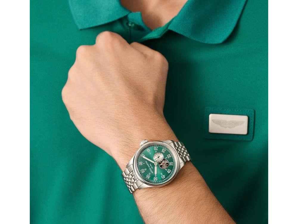 Montre Automatique Aston Martin Timeless TS1, Vert, 41 mm, MTTS1F504