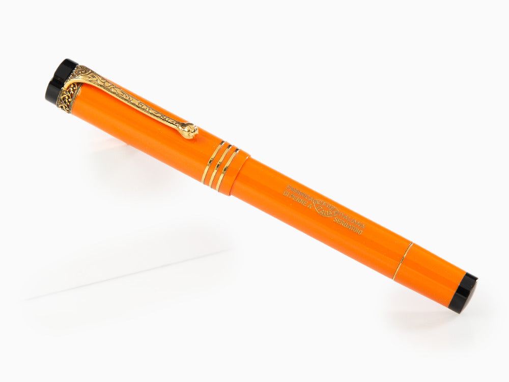 Stylo Plume Aurora Internazionale Orange Arancio, Edition Limitée, 19A-O