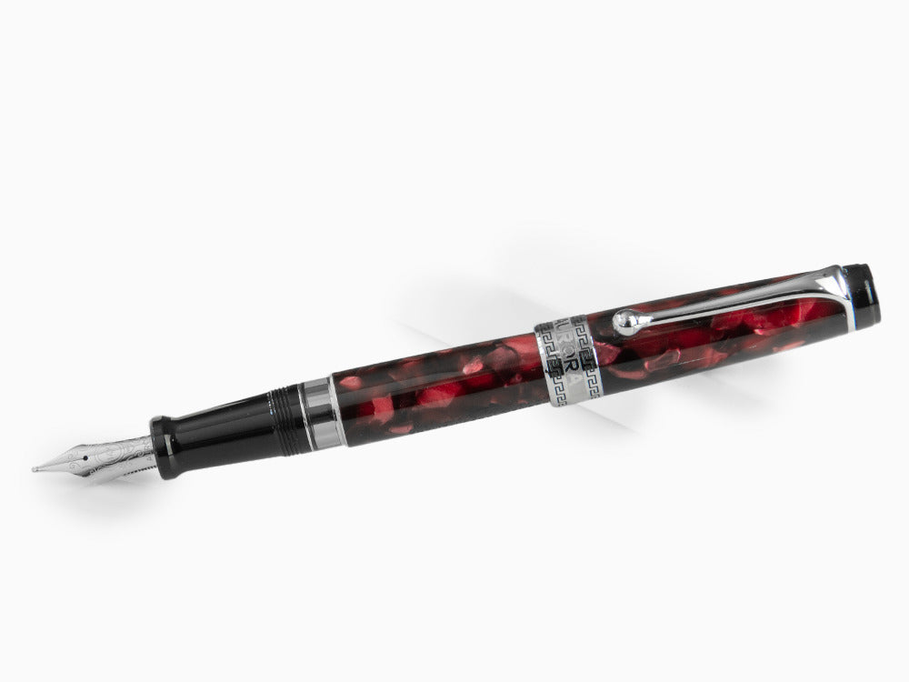 Stylo Plume Aurora Optima, Auroloide, Bordeaux, 996-CX