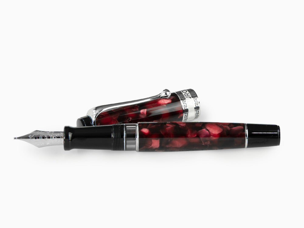 Stylo Plume Aurora Optima, Auroloide, Bordeaux, 996-CX