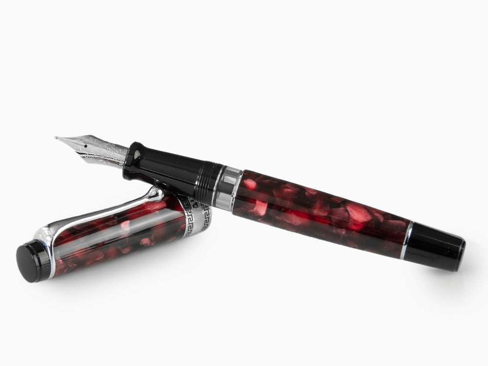 Stylo Plume Aurora Optima, Auroloide, Bordeaux, 996-CX