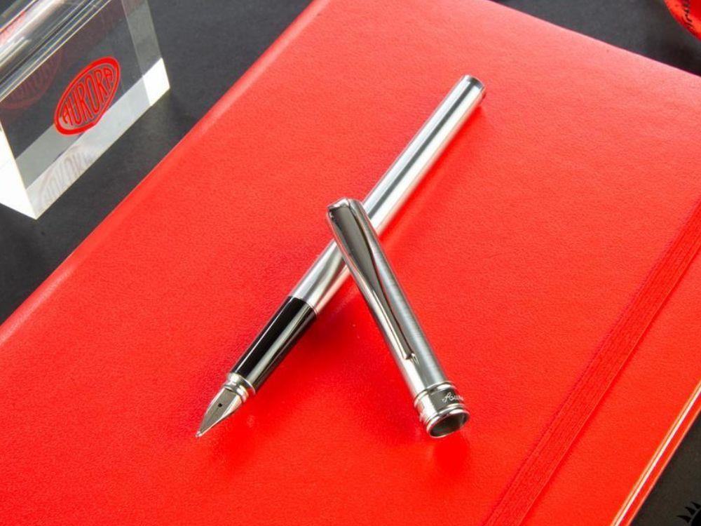 Stylo Plume Aurora Magellano, Chrome, A09
