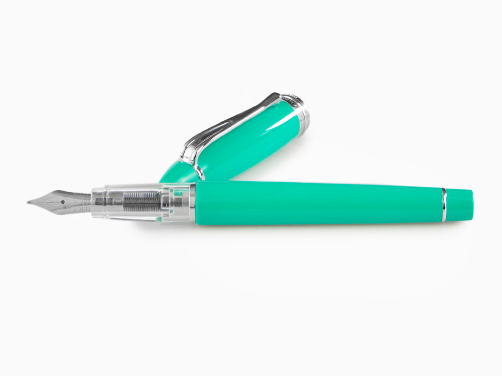 Stylo Plume Aurora Ipsilon Demo Colors INTUITIVO, Résine, Bleu, B09-CVS