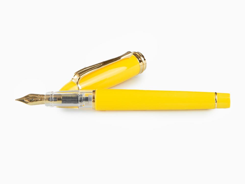 Stylo Plume Aurora Ipsilon Demo colors OTTIMISTA, Résine, Jaune, B09-DY