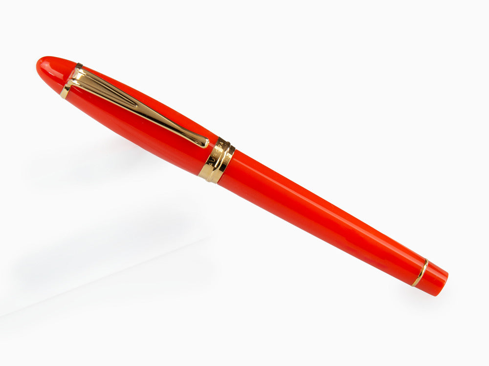 Stylo Plume Aurora Ipsilon Automne, Résine, Orange, Or, B11-DO