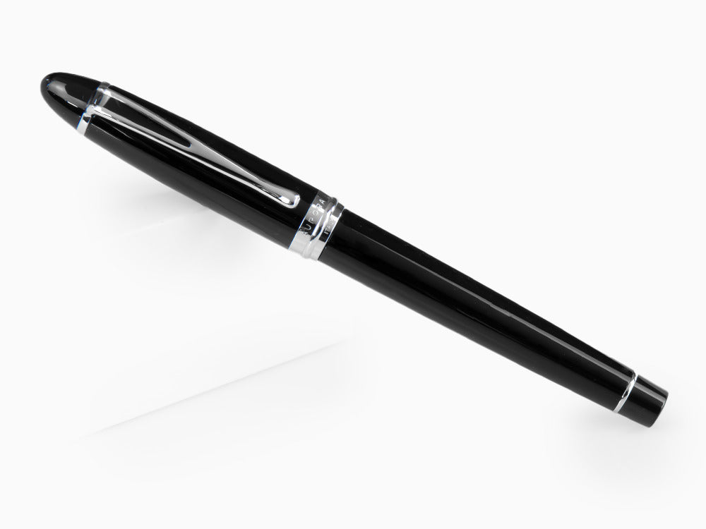 Stylo Plume Aurora Ipsilon en Résine Noire -B12C