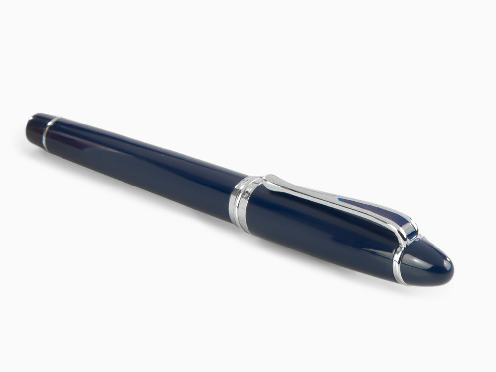 Stylo Plume Aurora Ipsilon De Luxe Résine Bleue B12CBM
