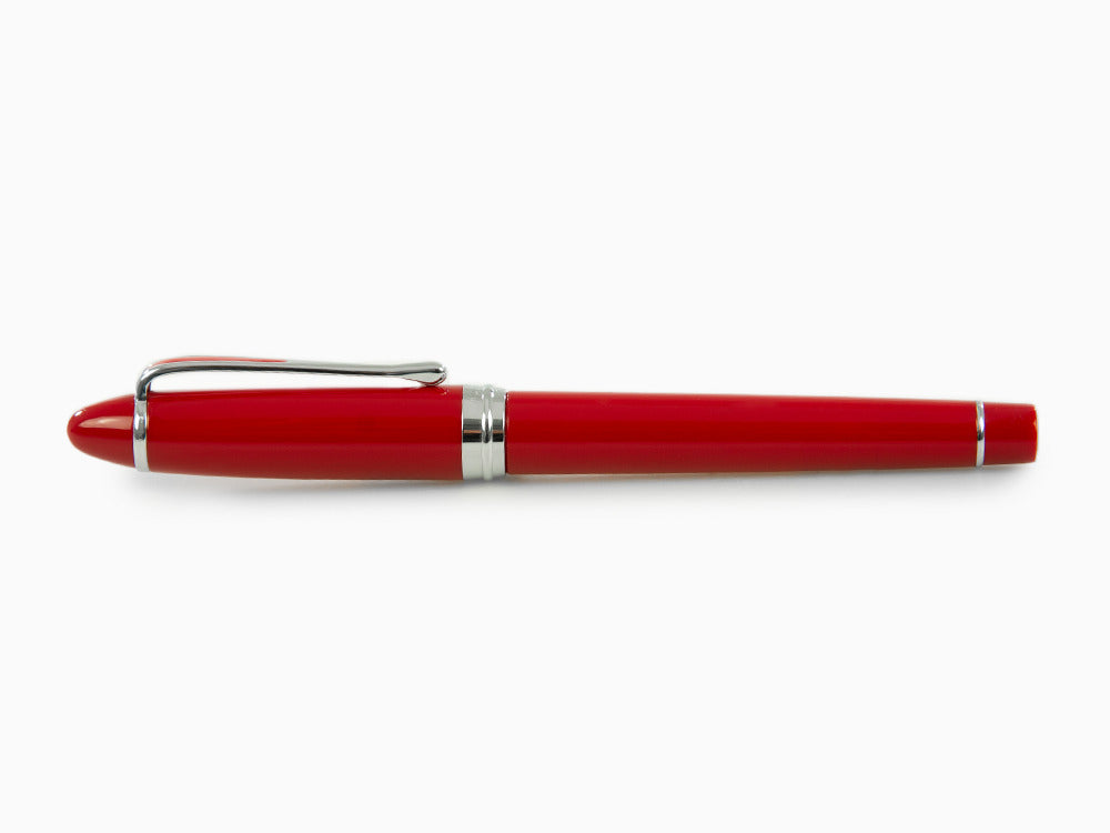 Stylo Plume Aurora Ipsilon De Luxe en Résine Rouge