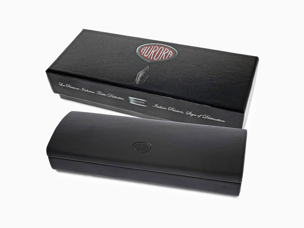 Stylo Plume Aurora Ipsilon Blue Night, Laque, Bleu, Chrome, B13-CB