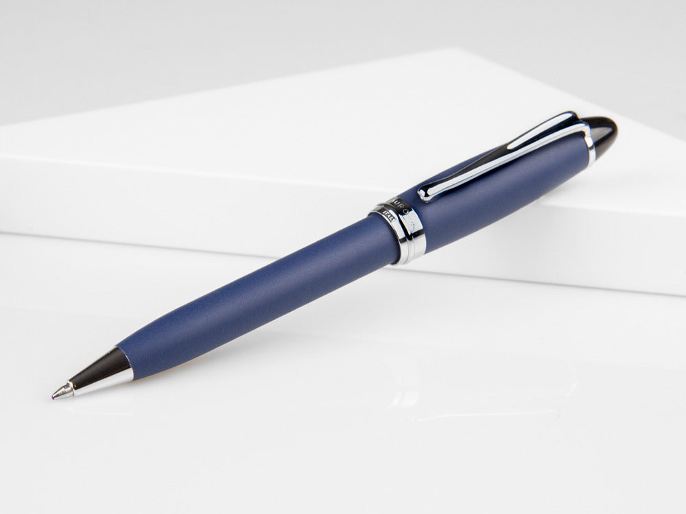 Stylo Bille Aurora Ipsilon, Résine, Attributs Chromés, Bleu, B30-BP