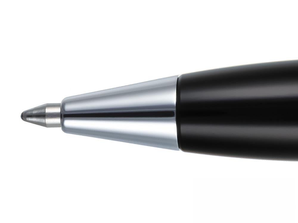 Stylo bille Aurora Ipsilon, Résine, Attributs chromés, Noir, B34CQN